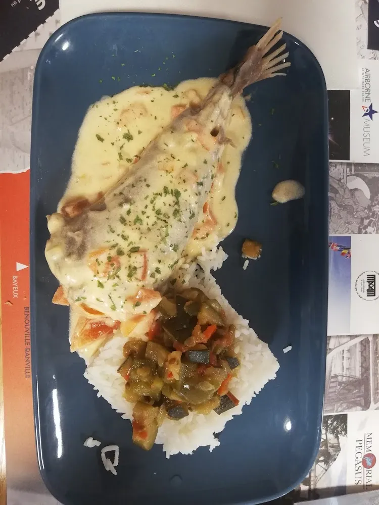 Queue de Lotte Riz Légumes